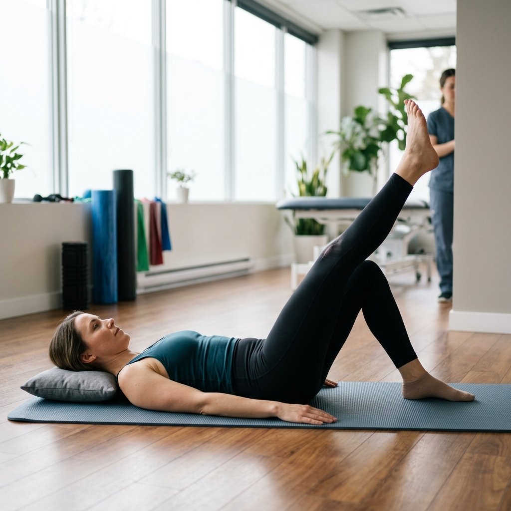 2. Straight Leg Raises (SLR)