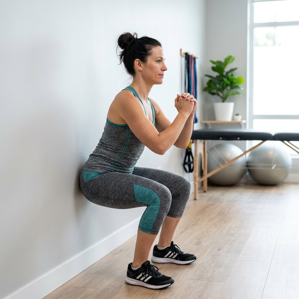 5. Wall Squats / Slides
